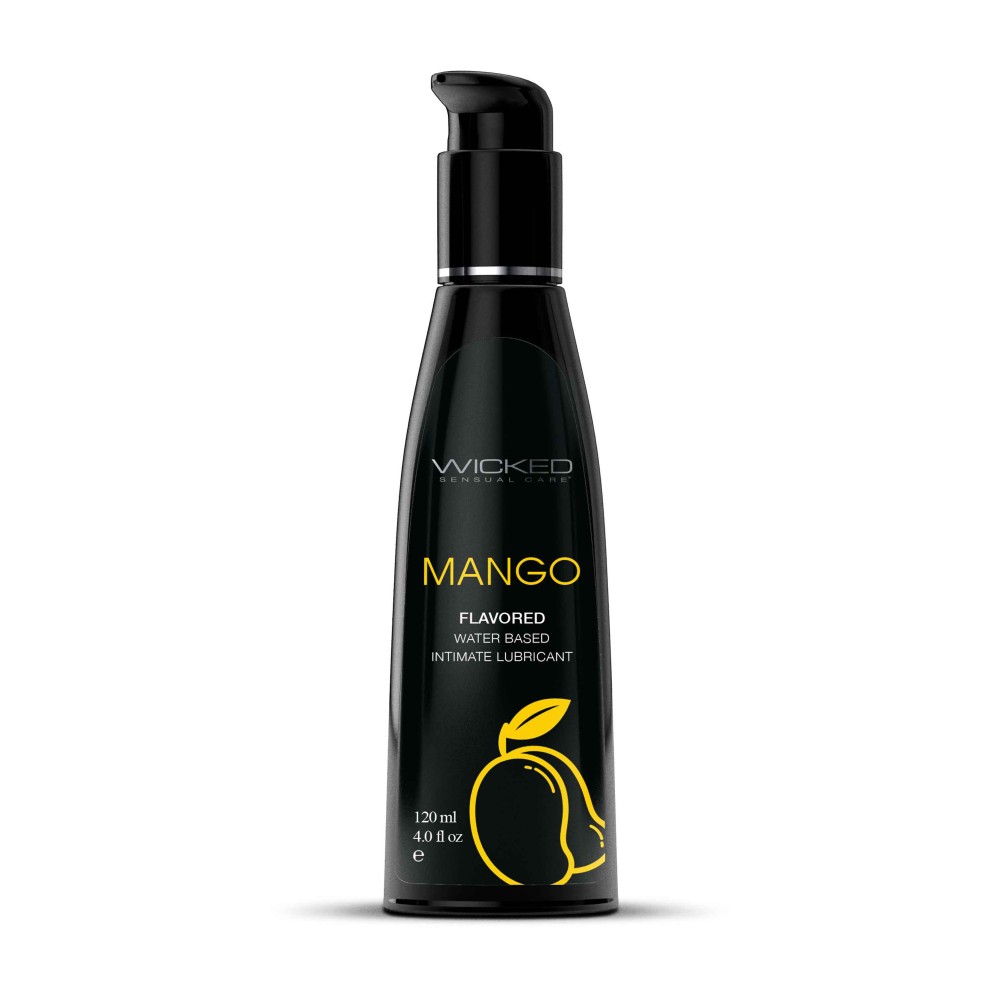 Aqua Mango Flavored Water Based Intimate Lubricant - 4 Fl. Oz.