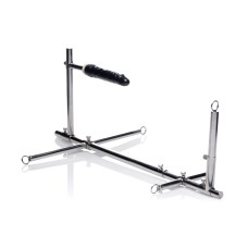 Imprisoned Metal Stockade With Dildo Imprisoned Metal Stockade With Dildo