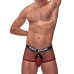 Cock Pit Net Mini Cock Ring Short - Large -  Burgundy