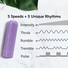 Gaia - Eco Rechargeable Bullet - Lilac Gaia - Eco Rechargeable Bullet - Lilac