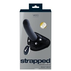Strapped Rechargeable Strap on - Black Strapped Rechargeable Strap on - Black
