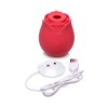 Inmi - Bloomgasm Wild Rose Silicone Suction Stimulator - Red