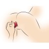 Inmi - Bloomgasm Wild Rose Silicone Suction Stimulator - Red