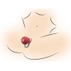 Inmi - Bloomgasm Wild Rose Silicone Suction Stimulator - Red