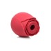 Inmi - Bloomgasm Wild Rose Silicone Suction Stimulator - Red