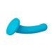 Nexus Collection - Hux - 7 Inch Silicone Dildo -  Turquoise