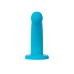 Nexus Collection - Hux - 7 Inch Silicone Dildo -  Turquoise