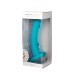 Nexus Collection - Hux - 7 Inch Silicone Dildo -  Turquoise