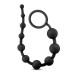 Anal Adventures - Platinum - Silicone 10 Anal Beads - Black Anal Adventures - Platinum - Silicone 10 Anal Beads - Black