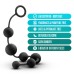 Anal Adventures - Platinum - Silicone Large Anal Beads - Black Anal Adventures - Platinum - Silicone Large Anal Beads - Black