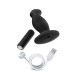 Anal Adventures- Platinum- Silicone Vibrating Prostate Massager 02-Black Anal Adventures- Platinum- Silicone Vibrating Prostate Massager 02-Black