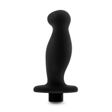 Anal Adventures- Platinum- Silicone Vibrating Prostate Massager 02-Black Anal Adventures- Platinum- Silicone Vibrating Prostate Massager 02-Black