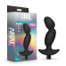 Anal Adventures- Platinum - Silicone Vibrating Prostate Massager 04-Black Anal Adventures- Platinum - Silicone Vibrating Prostate Massager 04-Black