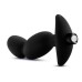 Anal Adventures- Platinum - Silicone Vibrating Prostate Massager 04-Black Anal Adventures- Platinum - Silicone Vibrating Prostate Massager 04-Black