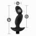 Anal Adventures- Platinum - Silicone Vibrating Prostate Massager 04-Black Anal Adventures- Platinum - Silicone Vibrating Prostate Massager 04-Black