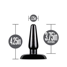 Anal Adventures - Basic Anal Plug - Small - Black Anal Adventures - Basic Anal Plug - Small - Black
