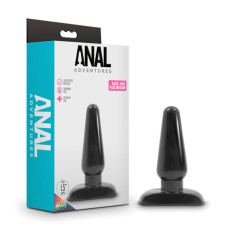 Anal Adventures - Basic Anal Plug - Medium - Black Anal Adventures - Basic Anal Plug - Medium - Black