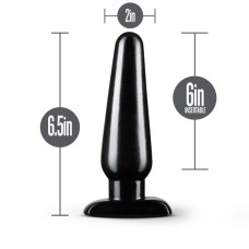Anal Adventures - Basic Anal Plug - Large - Black Anal Adventures - Basic Anal Plug - Large - Black