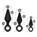 Anal Adventures - Platinum - Silicone Loop Plug Kit - Black Anal Adventures - Platinum - Silicone Loop Plug Kit - Black