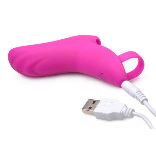 7x Finger Bang Her Pro Silicone Vibrator - Pink 7x Finger Bang Her Pro Silicone Vibrator - Pink