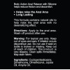 Body Action Anal Relaxer Silicone Lubricant 1.7 Oz