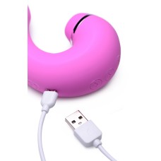 Shegasm 5 Star 10x Tapping G-Spot Vibe With Suction - Pink Shegasm 5 Star 10x Tapping G-Spot Vibe With Suction - Pink