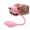 Shegasm 8x Tandem Plus Silicone Suction Clit Stimulator and Egg
