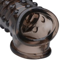 1.5 Inch Penis Enhancer Sleeve - Smoke 1.5 Inch Penis Enhancer Sleeve - Smoke