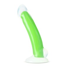 Neo Elite - Glow in the Dark - Omnia - 7 Inch Silicone Dual Density Dildo - Neon Green Neo Elite - Glow in the Dark - Omnia - 7 Inch Silicone Dual Density Dildo - Neon Green