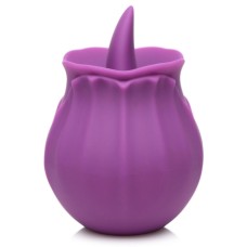 Inmi - Bloomgasm Wild Violet Licking Silicone Stimulator - Violet Inmi - Bloomgasm Wild Violet Licking Silicone Stimulator - Violet