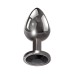 Black Gem Anal Plug - Medium