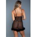 Farrah Babydoll - Small/ Medium - Black
