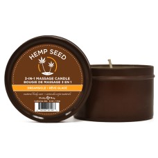 Hemp Seed 3-in-1 Massage Candle - Dreamsicle - 6 Oz. Hemp Seed 3-in-1 Massage Candle - Dreamsicle - 6 Oz.