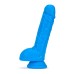 Neo Elite - 9 Inch Silicone Dual Density Cock With Balls - Blue