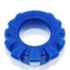 Cock-Lug Lugged Cockring - Marine Blue