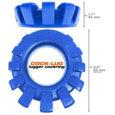 Cock-Lug Lugged Cockring - Marine Blue Cock-Lug Lugged Cockring - Marine Blue