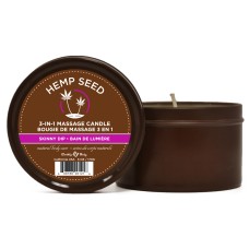 Hemp Seed 3-in-1 Massage Candle - Skinny Dip - 6 Oz. Hemp Seed 3-in-1 Massage Candle - Skinny Dip - 6 Oz.