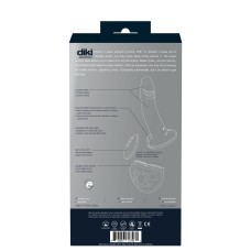 Diki Rechargeable Vibrating Dildo With Harness - Just Black Diki Rechargeable Vibrating Dildo With Harness - Just Black