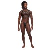 Gemini Leather Harness - One Size - Black