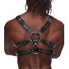 Gemini Leather Harness - One Size - Black