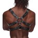 Gemini Leather Harness - One Size - Black Gemini Leather Harness - One Size - Black
