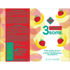 3some 3-in-1 Lubricant - Strawberry Banana - 4 Fl. Oz.