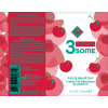 3some 3-in-1 Lubricant - Wild Cherry - 4 Fl. Oz.