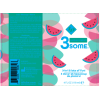 3some 3-in-1 Lubricant - Watermelon - 4 Fl. Oz.