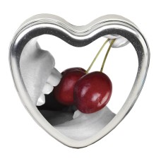 Edible Heart Candle - Cherry - 4 Oz. Edible Heart Candle - Cherry - 4 Oz.