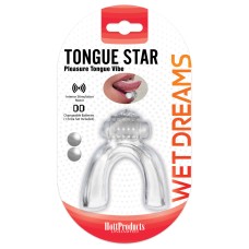 Wet Dreams Tongue Star - Clear Wet Dreams Tongue Star - Clear