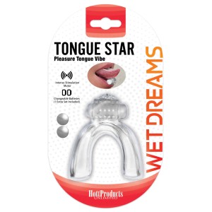 Wet Dreams Tongue Star - Clear Wet Dreams Tongue Star - Clear