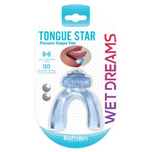 Wet Dreams Tongue Star - Blue Wet Dreams Tongue Star - Blue