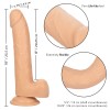 Size Queen 8 inch/20.25 Cm - Ivory