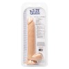 Size Queen 10 inch/25.5 Cm - Ivory